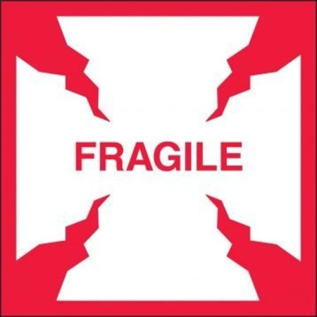 ACCUFORM SHIPPING LABEL FRAGILE 4 in x 4 in UNIT OF MSL226 MSL226